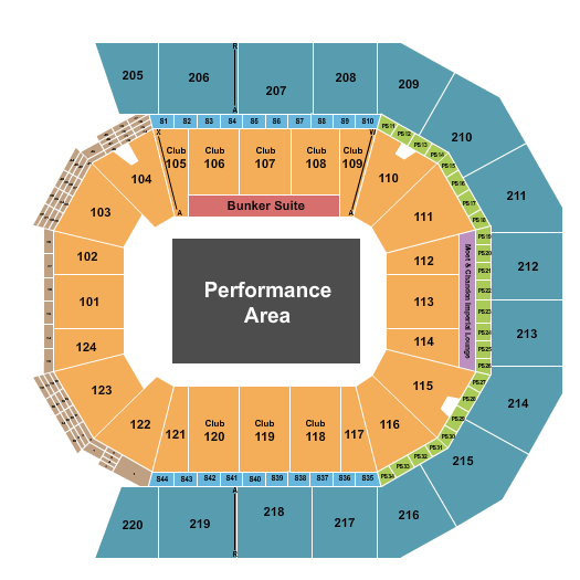 Moody Center ATX Hot Wheels Seating Chart